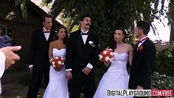 play العروس المتحمسة تمارس الجنس مع صديق للعريس