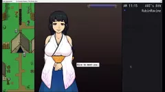 Abspielen Kurvige MILF melkt den Imperial GateKeeper: Eine Geschichte über Gefummel und große Titten in einem 2D-Spiel