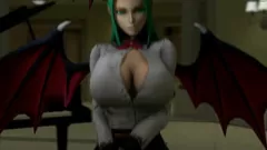 play Sukkub 3D Morrigan Aensland pragnie wielu kutasów i kremowego wykończenia